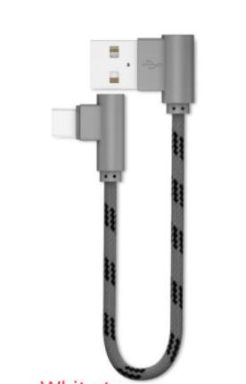 Cable de Carga Micro USB Acodado 90° Trenzado Reforzado 20cm - Image 13