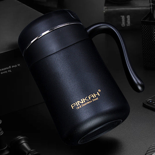 Taza Térmica para Oficina 350ml con Colador Integrado - Image 2