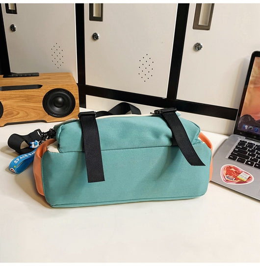 Bolsa de Hombro Casual Mujer Capacidad Grande Diseño Neutro Japonés - Image 32
