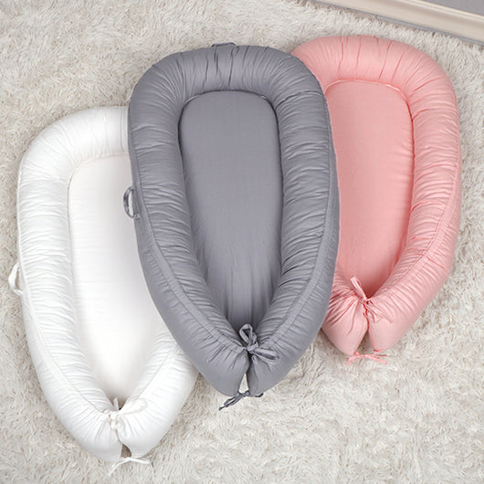 Cuna de Cama Sólida de Color Único - Image 20