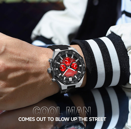 Reloj Deportivo Impermeable para Hombre con Seis Manecillas - Image 15