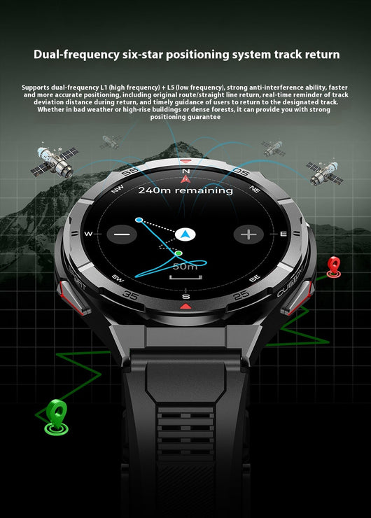 Reloj Inteligente GPS Dual-Band con Llamadas Bluetooth - Image 12