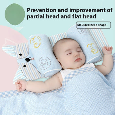 Almohada Correctora de Cabeza para Bebé Xiaomi 0-12 Meses con Cáscara de Trigo