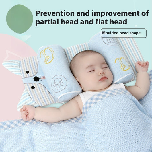 Almohada Correctora de Cabeza para Bebé Xiaomi 0-12 Meses con Cáscara de Trigo