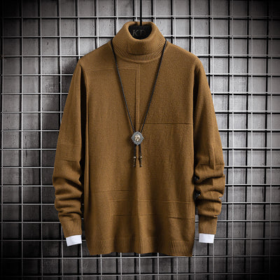 Suéter Tejido Cuello Alto para Estudiantes - Image 13