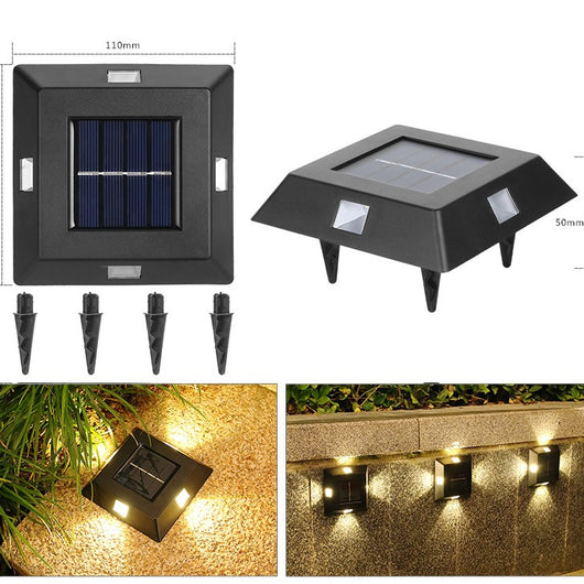 Lámpara Solar Decorativa para Pared - Iluminación de Jardín Exterior - Image 11