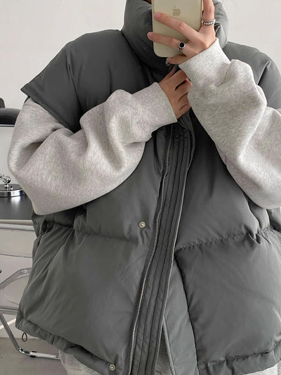 Chaqueta Casual Acolchada con Cuello Alto - Abrigo Térmico para Invierno - Image 21