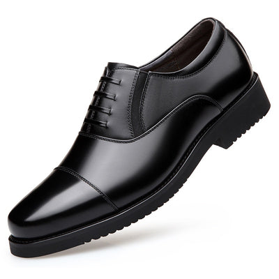 Zapatos de Cuero Formal Ejecutivo de Tres Secciones - Image 8