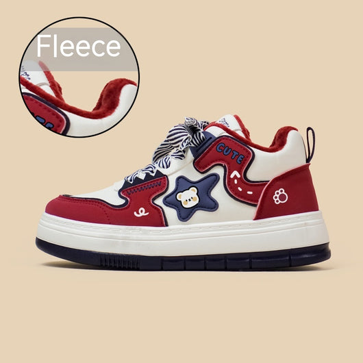 Zapatillas Altas Cálidas y Cómodas para Mujer - Estilo Casual Invierno - Image 3