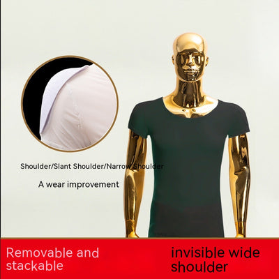 Camiseta Moldeadora con Relleno de Hombros Invisible para Hombre - Image 19