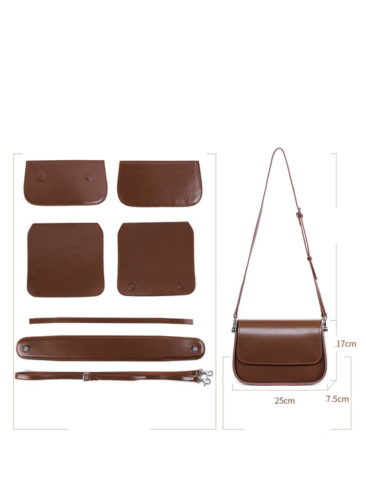 Bolso Bandolera Artesanal de Cuero para Mujer - Image 16
