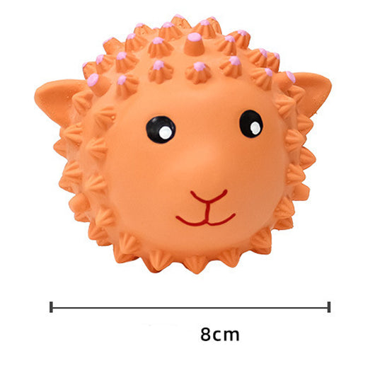 Juguetes Interactivos para Perros - Pelotas de Látex con Sonido Chirriante y Textura Espinuda - Image 7