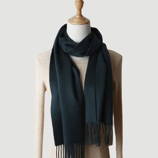 Bufanda de Cachemira Pura Colores Sólidos para Otoño e Invierno - Image 36