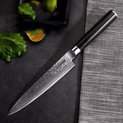 Cuchillo de Cocina Damasco Profesional de Acero de Alta Precisión - Image 16
