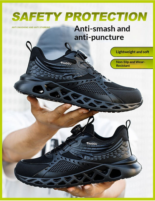 Botas de Trabajo Resistentes al Impacto, Antiperforación y Transpirables - Image 10