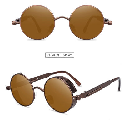 Gafas de Sol Steampunk con Resorte Metálico