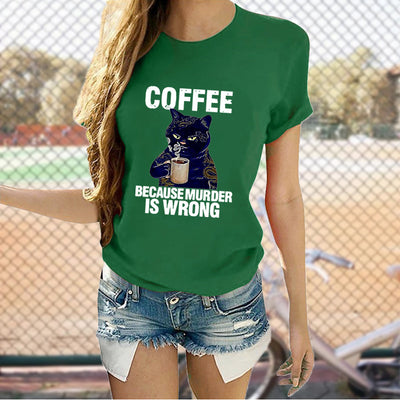 Playera Gráfica Gatos Adorables Cuello Redondo Manga Corta - Image 17