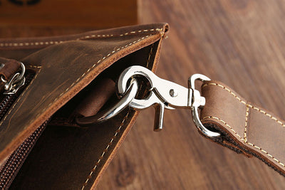 Bolsa de Hombro en Cuero Genuino de Primera Capa - Image 19