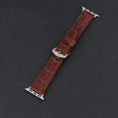 Reloj de Cuero con Textura Slub y Sistema de Liberación Rápida - Image 3