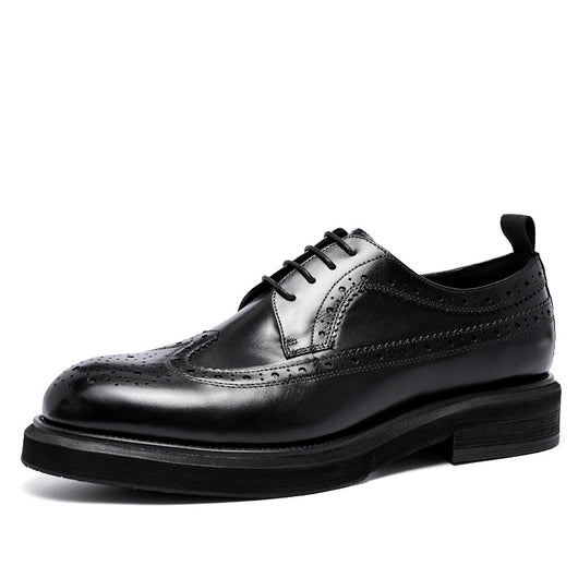 Zapatos de Cuero Resistentes para Hombre - Estilo Ejecutivo Versátil - Image 11