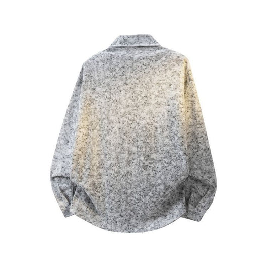 Camisa Jacket Suelta Talla Grande Manga Larga para Hombre - Image 14