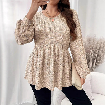 Blusa Tie-Dye con Volantes y Mangas Farol - Image 3