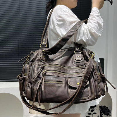 Bolso Moto Vintage Lavado Y2K para Mujer - Image 13
