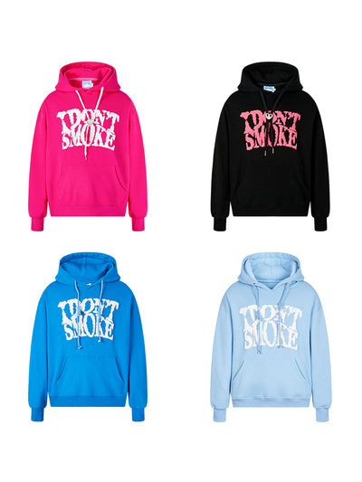 Sudadera de Pareja Cielo Azul y Nubes Blancas - Diseño 3D Dejar de Fumar - Image 6
