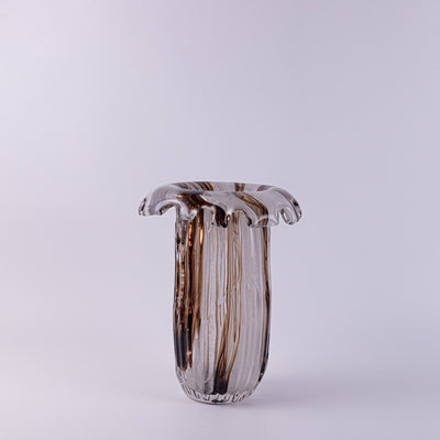 Jarrón de Cristal Fluido Lujo Italiano - Diseño Contemporáneo - Image 4