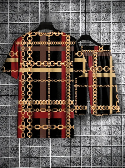 Conjunto Casual Holgado para Hombre con Tecnología de Impresión 3D - Image 10