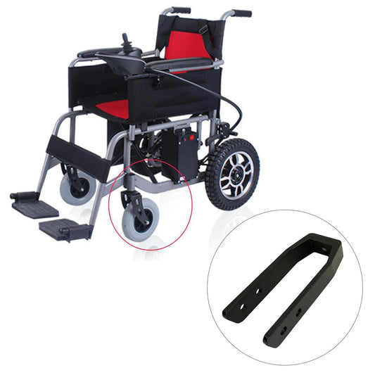 Horquilla de Rueda Giratoria de Aluminio para Silla de Ruedas - Image 2