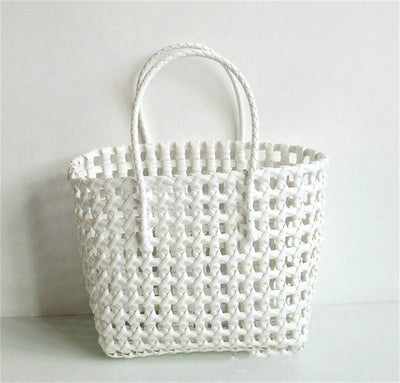 Bolsa Tejida Abierta de Fibra Natural - Cartera Basket Elegante - Image 4