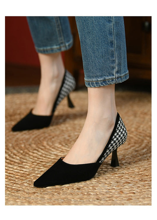 Zapato Francés de Tacón Bajo y Punta Cerrada - Image 14