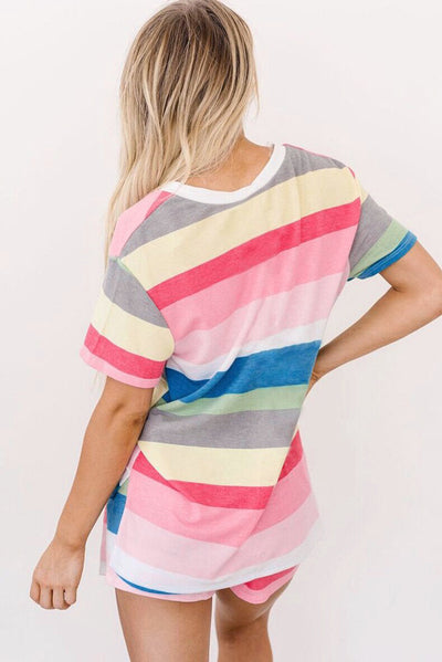 Blusa Casual de Rayas Estampadas para Mujer - Image 6