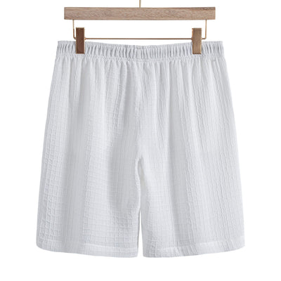 Conjunto Casual Hombre: Camisa y Shorts Jacquard Manga Corta - Image 5