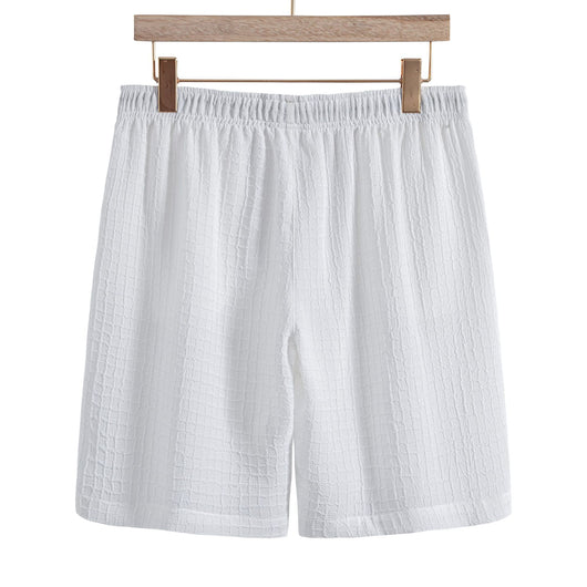 Conjunto Casual Hombre: Camisa y Shorts Jacquard Manga Corta - Image 5