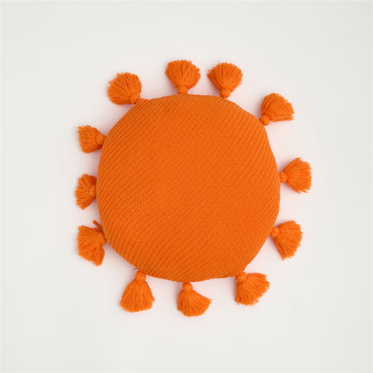 Cojín Nórdico con Borlas para Cama, Sofá y Mesita de Noche - Image 7