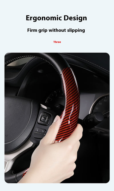 Funda Volante Fibra Carbono Brillo - Diseño Premium para Auto - Image 16
