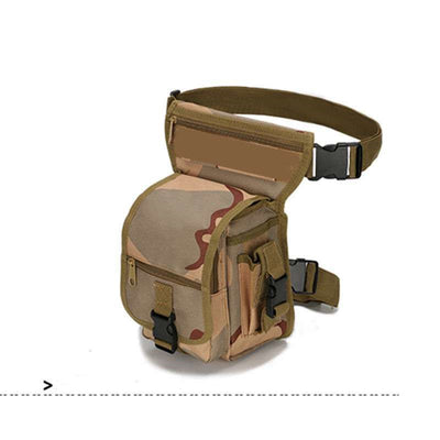 Bolsa Táctica Multiusos para Pierna con Correa Externa - Image 3