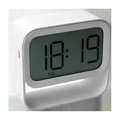 Reloj Despertador con Luz Nocturna LED Recargable para Mesita de Noche