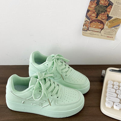 Tenis Casuales para Mujer con Patrón de Estrellas - Versátiles y Cómodos - Image 12