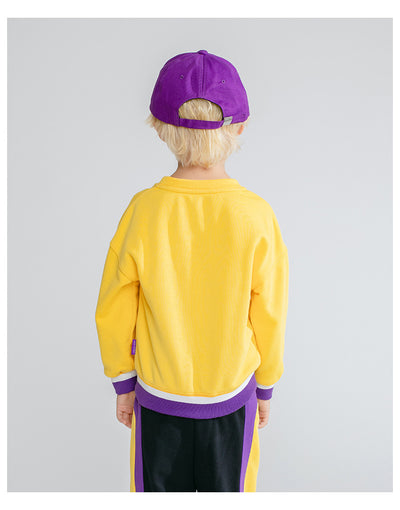 Suéter para niño cuello redondo con letras - Image 10