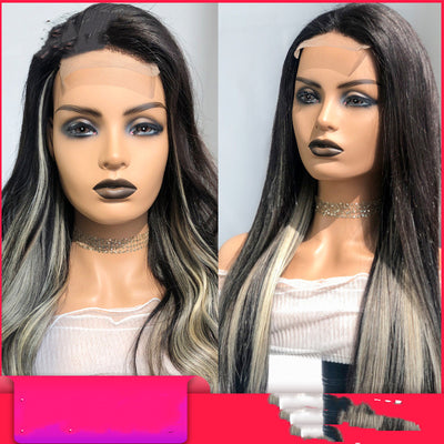 Peluca de Cabello Humano con Encaje - Liso y Ondulado - Image 7