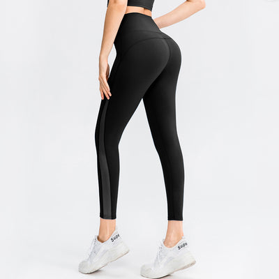Leggings Yoga Tela Brocado Doble Cara Efecto Desnudo sin Marcas Visibles - Image 6