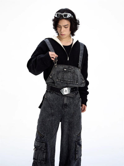 Pantalones Vaqueros Estilo Vintage Americano con Costuras de Diseño - Image 10