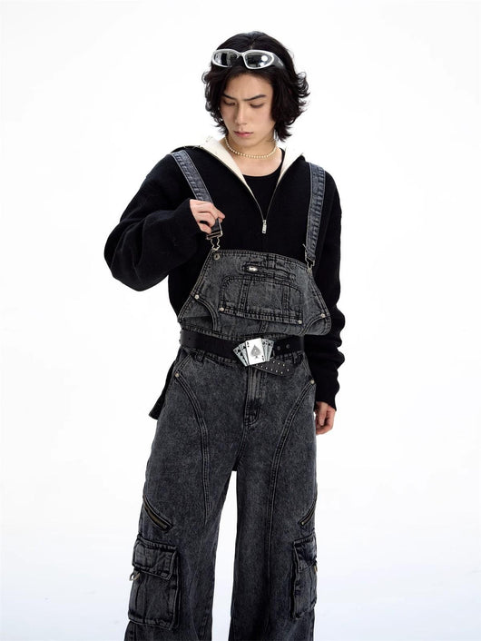 Pantalones Vaqueros Estilo Vintage Americano con Costuras de Diseño - Image 10