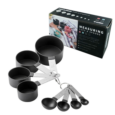 Juego de 8 Tazas Medidoras con Mango de Acero Inoxidable - Image 4