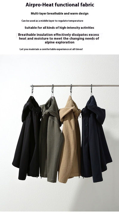Abrigo Ejecutivo de Piel de Conejo Multifuncional para Hombre - Image 15
