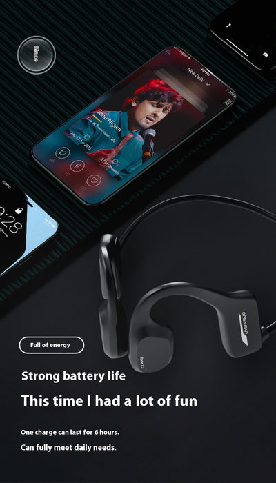 Auriculares de Conducción Ósea para Natación con Bluetooth y 8GB de Memoria - Image 11