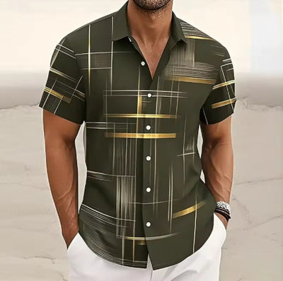 Camisa Casual de Botones para Hombre - Perfecta para Viajes y Aventuras - Image 21